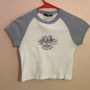 Brandy Melville Blue Heaven Sent Top